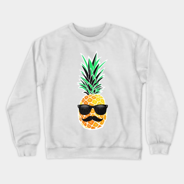 Cool Pineapple Crewneck Sweatshirt by UNDERGROUNDROOTS